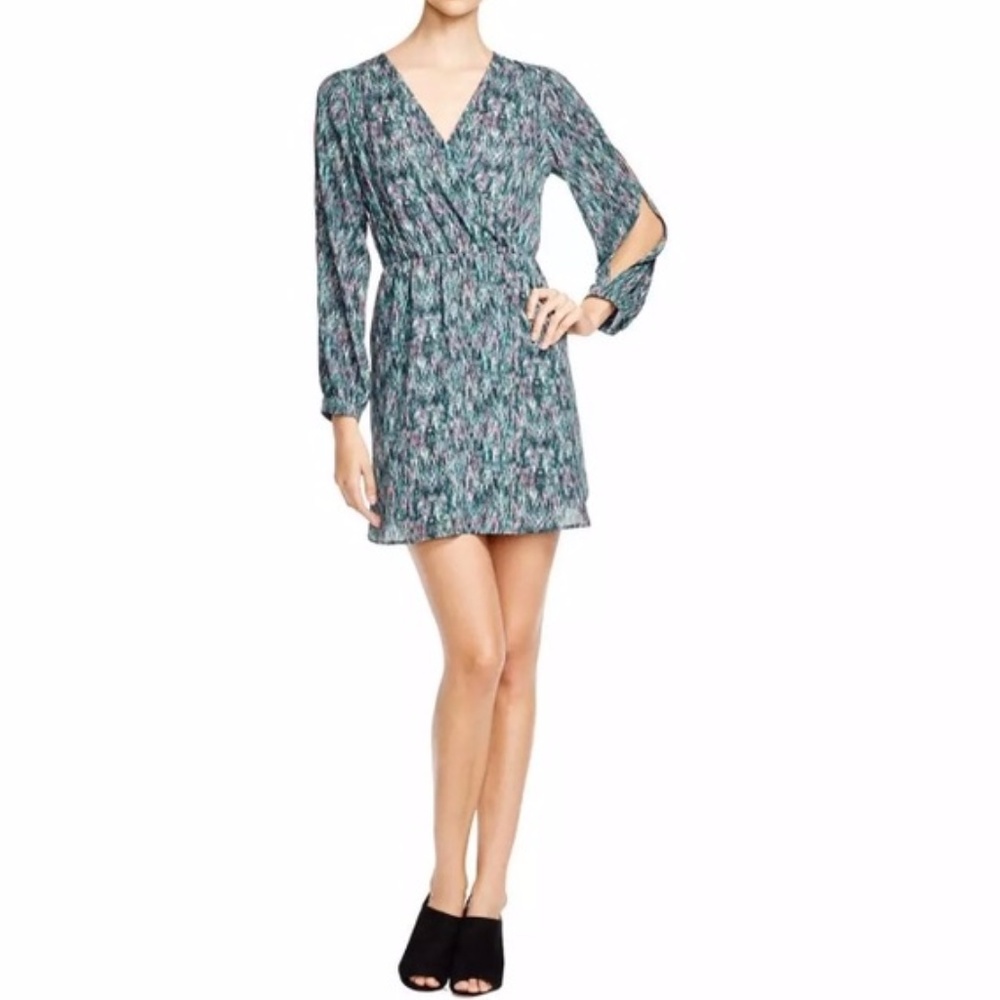 Aqua Multi-Color Dress
